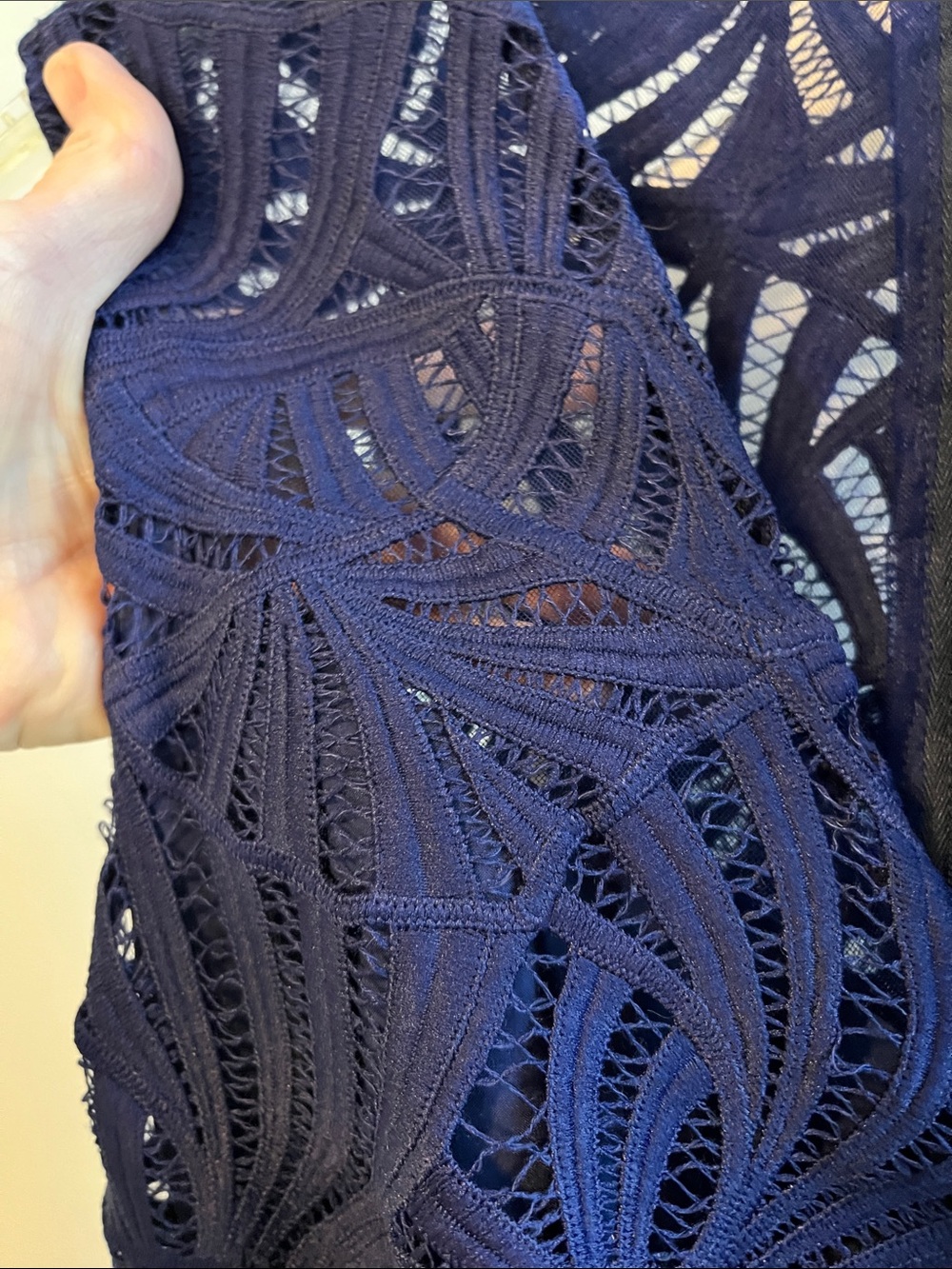 NWT Kay Unger Walk Thru Gown - Picture 3 of 14